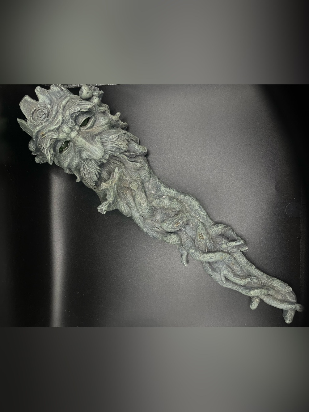 Green Eyed Ent Incense Holder Resin